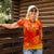 Personalized Spain Football 2024 Women Polo Shirt Trophy Wing Style - Wonder Print Shop
