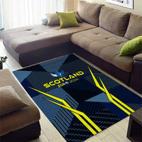 Scotland Football 2024 Area Rug Trophy Wing Style - Wonder Print Shop