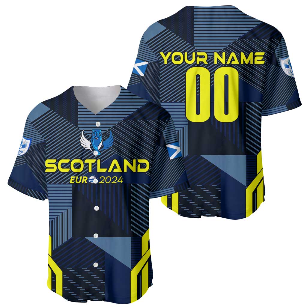 Personalized Scotland Football 2024 Baseball Jersey Trophy Wing Style - Wonder Print Shop