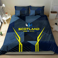 Scotland Football 2024 Bedding Set Trophy Wing Style - Wonder Print Shop