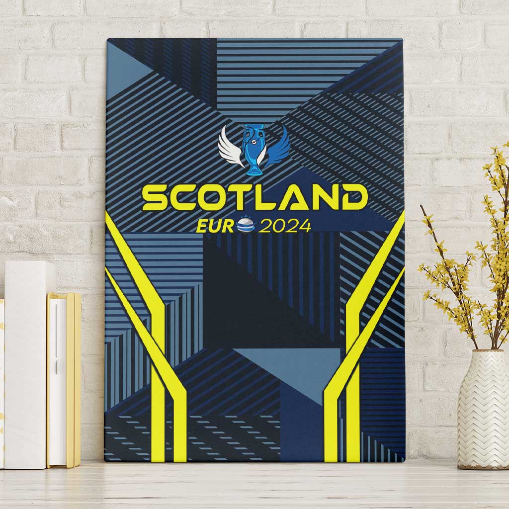 Scotland Football 2024 Canvas Wall Art Trophy Wing Style - Wonder Print Shop