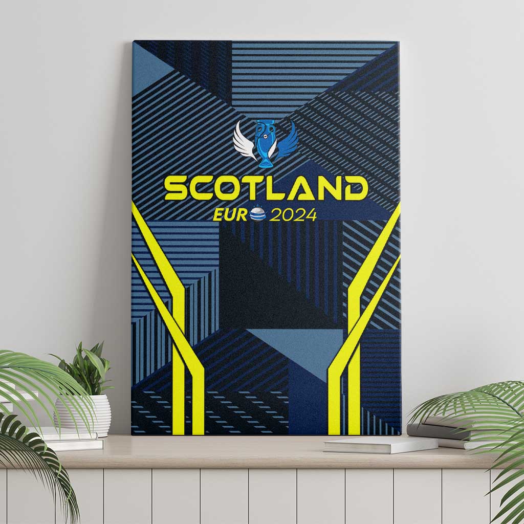 Scotland Football 2024 Canvas Wall Art Trophy Wing Style - Wonder Print Shop