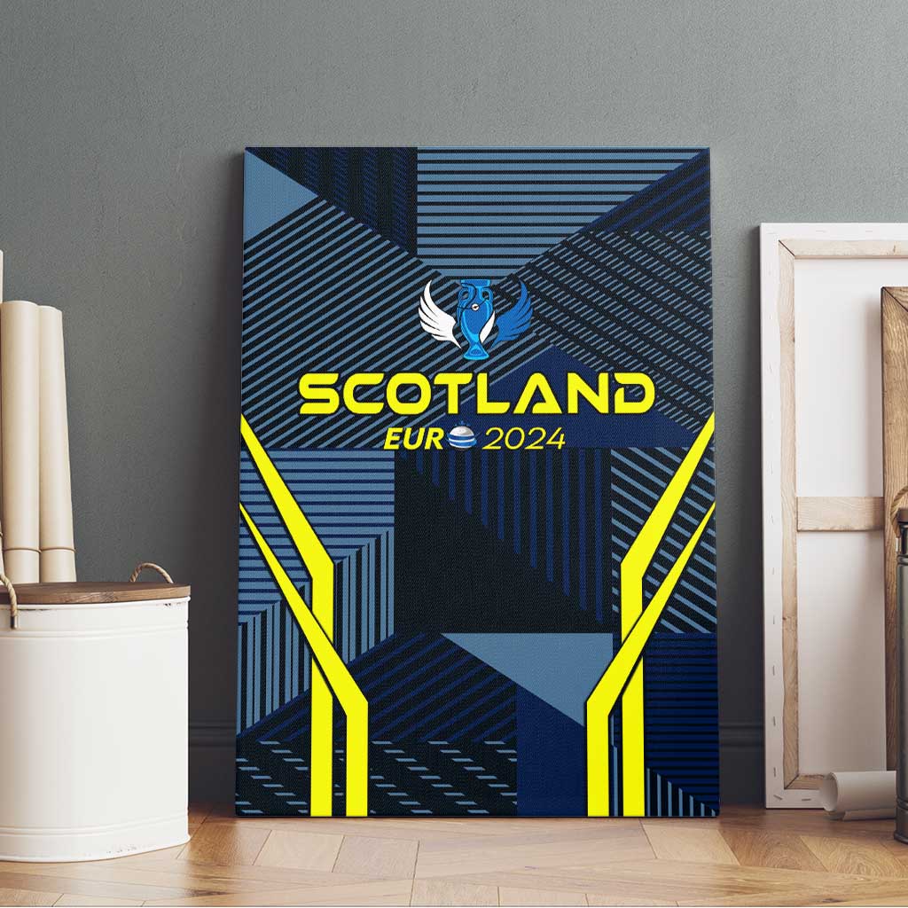 Scotland Football 2024 Canvas Wall Art Trophy Wing Style - Wonder Print Shop