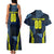 Personalized Scotland Football 2024 Couples Matching Tank Maxi Dress and Hawaiian Shirt Trophy Wing Style - Wonder Print Shop