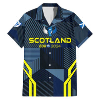 Personalized Scotland Football 2024 Family Matching Mermaid Dress and Hawaiian Shirt Trophy Wing Style - Wonder Print Shop