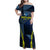 Personalized Scotland Football 2024 Family Matching Off Shoulder Maxi Dress and Hawaiian Shirt Trophy Wing Style - Wonder Print Shop