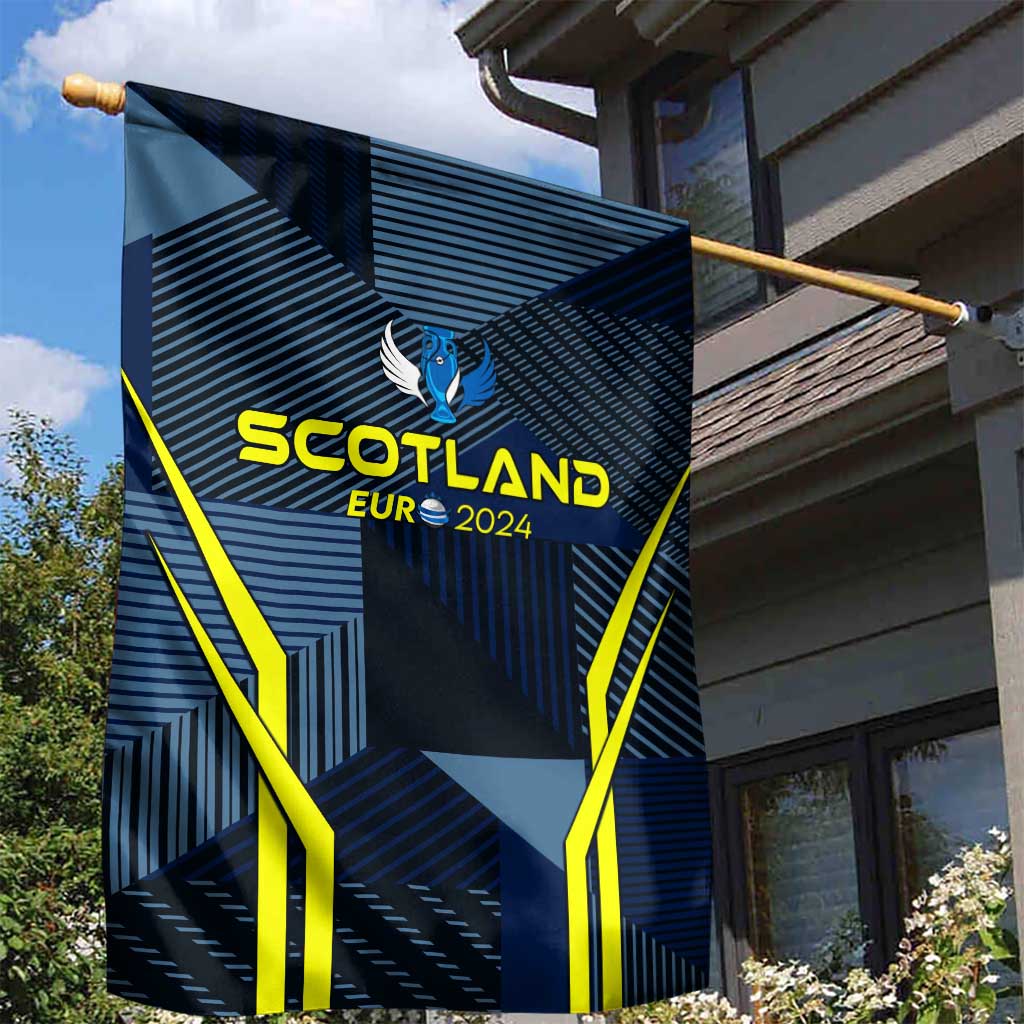 Scotland Football 2024 Garden Flag Trophy Wing Style - Wonder Print Shop