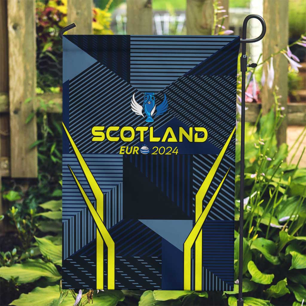 Scotland Football 2024 Garden Flag Trophy Wing Style - Wonder Print Shop