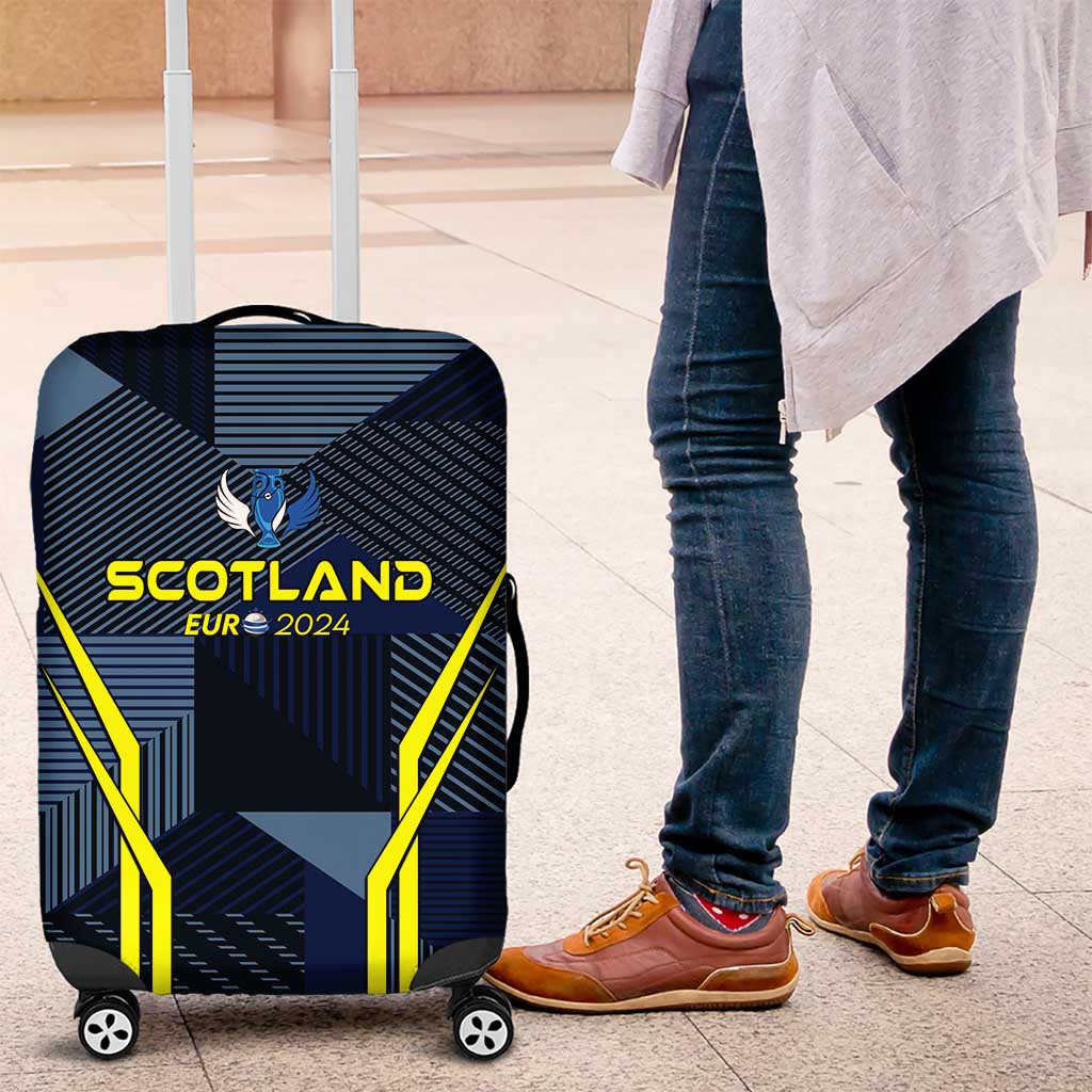 Scotland Football 2024 Luggage Cover Trophy Wing Style - Wonder Print Shop