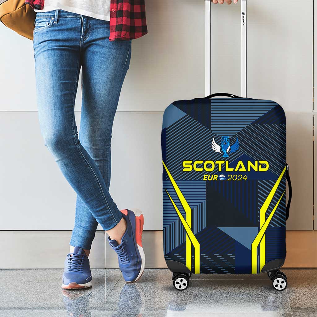 Scotland Football 2024 Luggage Cover Trophy Wing Style - Wonder Print Shop