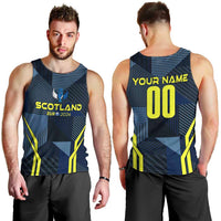 Personalized Scotland Football 2024 Men Tank Top Trophy Wing Style - Wonder Print Shop