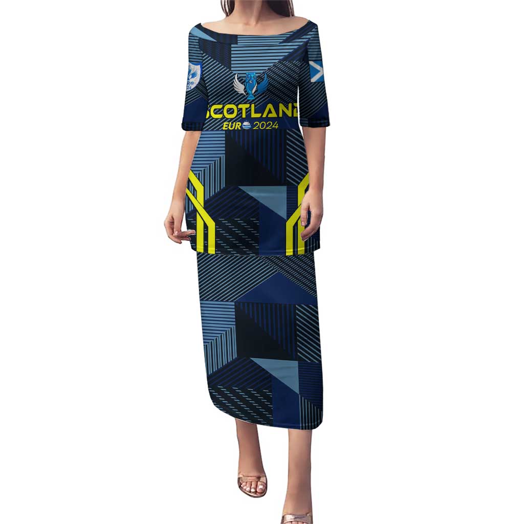 Personalized Scotland Football 2024 Puletasi Trophy Wing Style - Wonder Print Shop