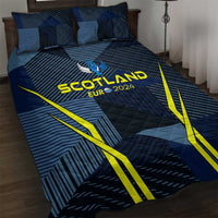 Scotland Football 2024 Quilt Bed Set Trophy Wing Style - Wonder Print Shop