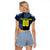 Personalized Scotland Football 2024 Raglan Cropped T Shirt Trophy Wing Style - Wonder Print Shop