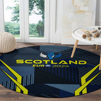 Scotland Football 2024 Round Carpet Trophy Wing Style