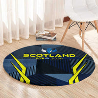 Scotland Football 2024 Round Carpet Trophy Wing Style