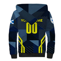 Personalized Scotland Football 2024 Sherpa Hoodie Trophy Wing Style - Wonder Print Shop