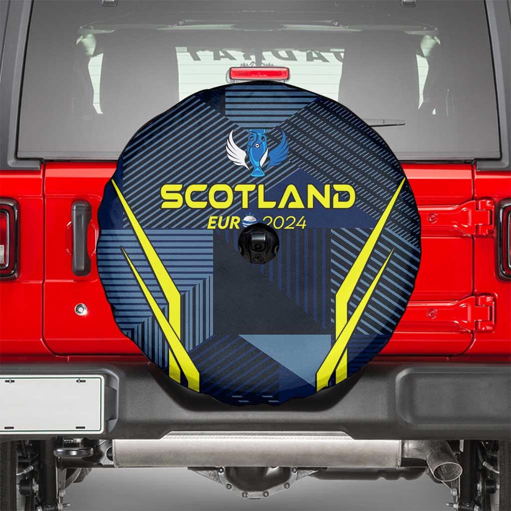 Scotland Football 2024 Spare Tire Cover Trophy Wing Style - Wonder Print Shop