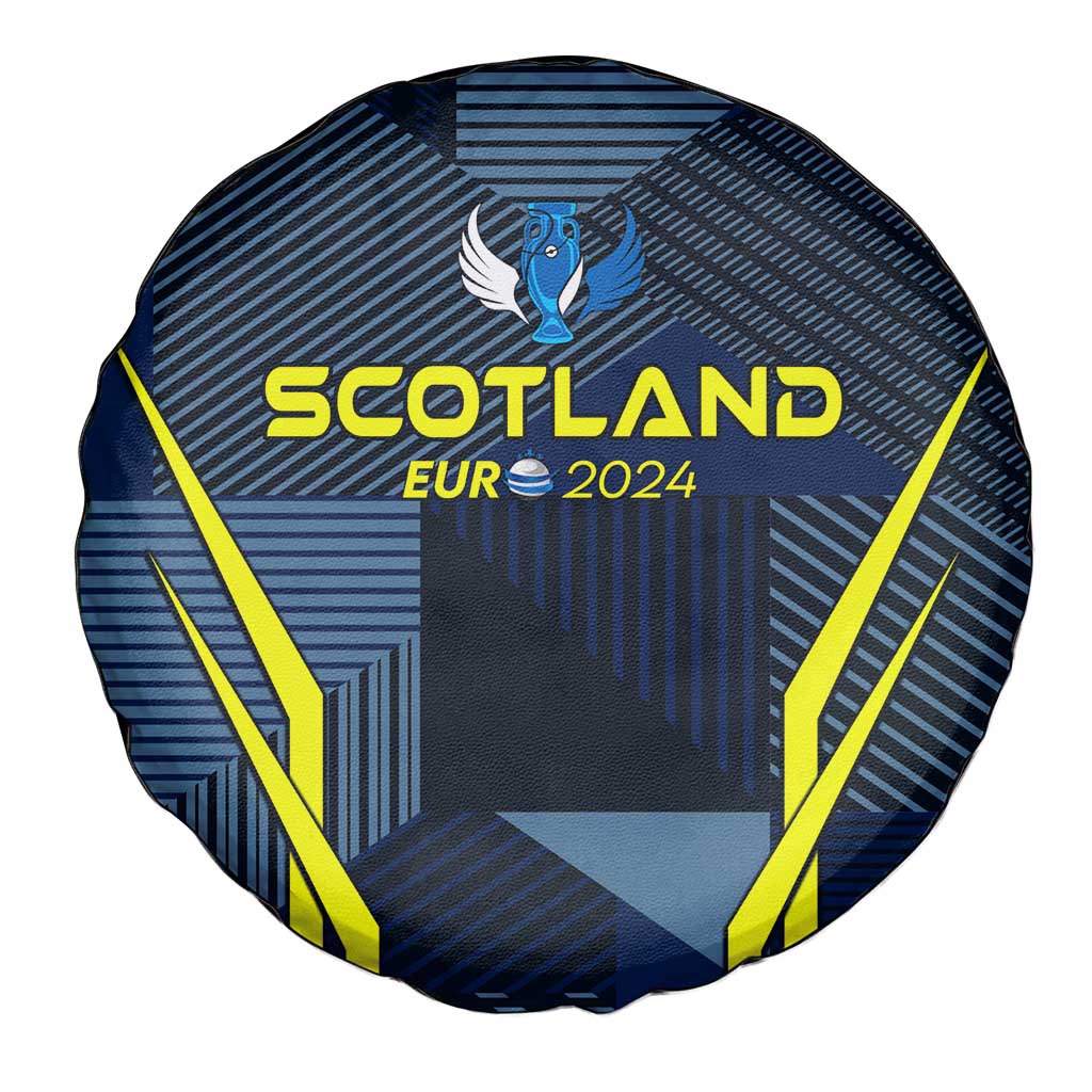 Scotland Football 2024 Spare Tire Cover Trophy Wing Style - Wonder Print Shop