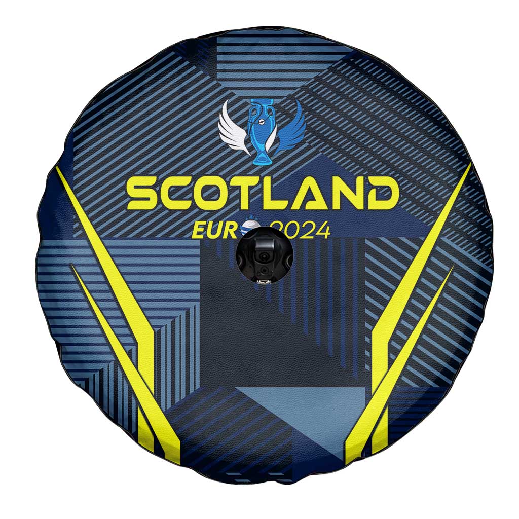 Scotland Football 2024 Spare Tire Cover Trophy Wing Style - Wonder Print Shop