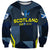 Personalized Scotland Football 2024 Sweatshirt Trophy Wing Style - Wonder Print Shop