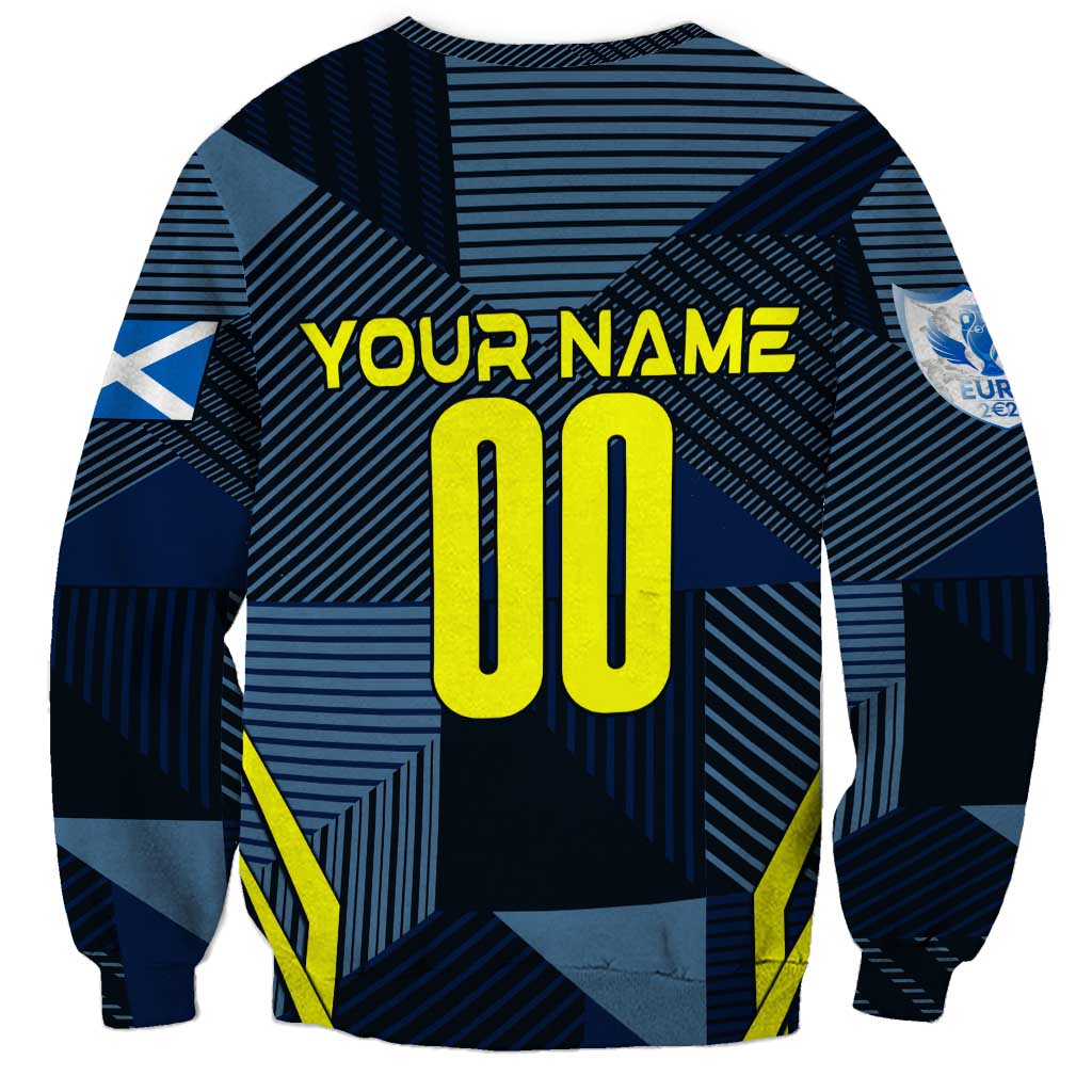 Personalized Scotland Football 2024 Sweatshirt Trophy Wing Style - Wonder Print Shop