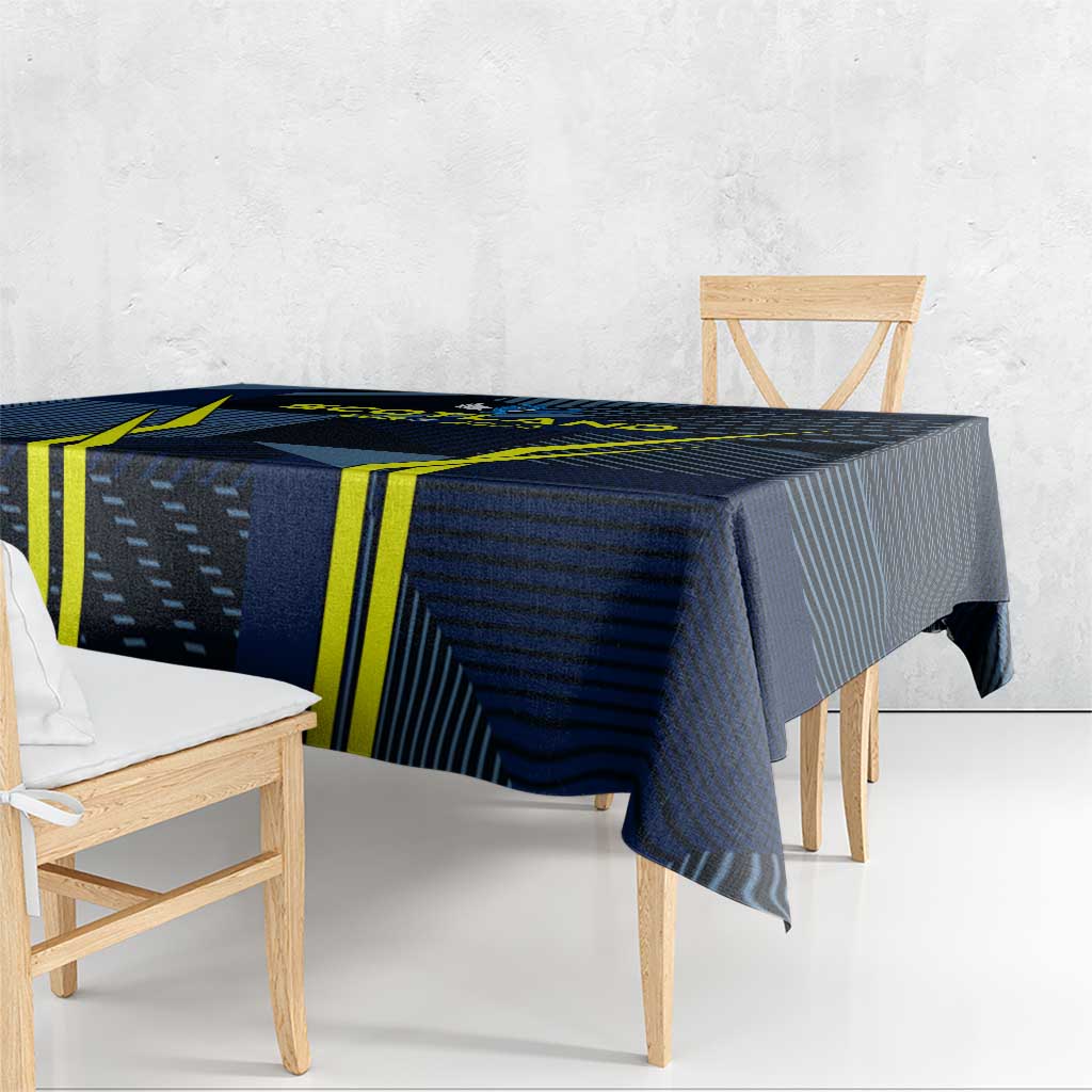 Scotland Football 2024 Tablecloth Trophy Wing Style - Wonder Print Shop