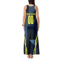 Personalized Scotland Football 2024 Tank Maxi Dress Trophy Wing Style - Wonder Print Shop