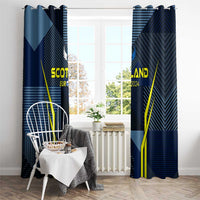 Scotland Football 2024 Window Curtain Trophy Wing Style - Wonder Print Shop