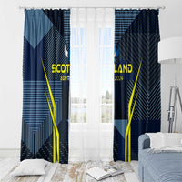 Scotland Football 2024 Window Curtain Trophy Wing Style - Wonder Print Shop