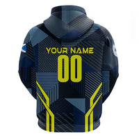 Personalized Scotland Football 2024 Zip Hoodie Trophy Wing Style - Wonder Print Shop