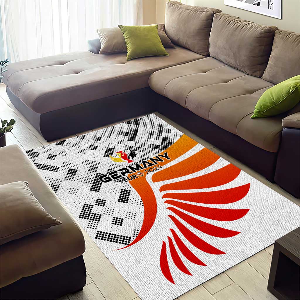 Germany Football 2024 Area Rug Trophy Wing Style - Wonder Print Shop