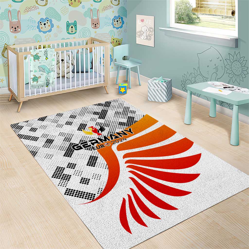 Germany Football 2024 Area Rug Trophy Wing Style - Wonder Print Shop