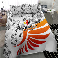 Germany Football 2024 Bedding Set Trophy Wing Style - Wonder Print Shop