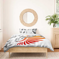 Germany Football 2024 Bedding Set Trophy Wing Style - Wonder Print Shop