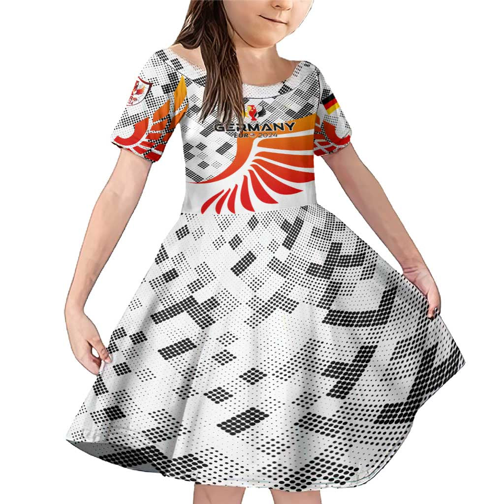 Personalized Germany Football 2024 Family Matching Mermaid Dress and Hawaiian Shirt Trophy Wing Style - Wonder Print Shop
