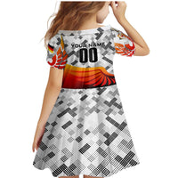 Personalized Germany Football 2024 Family Matching Mermaid Dress and Hawaiian Shirt Trophy Wing Style - Wonder Print Shop