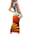 Personalized Germany Football 2024 Family Matching Short Sleeve Bodycon Dress and Hawaiian Shirt Trophy Wing Style - Wonder Print Shop