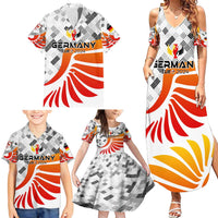 Personalized Germany Football 2024 Family Matching Summer Maxi Dress and Hawaiian Shirt Trophy Wing Style - Wonder Print Shop