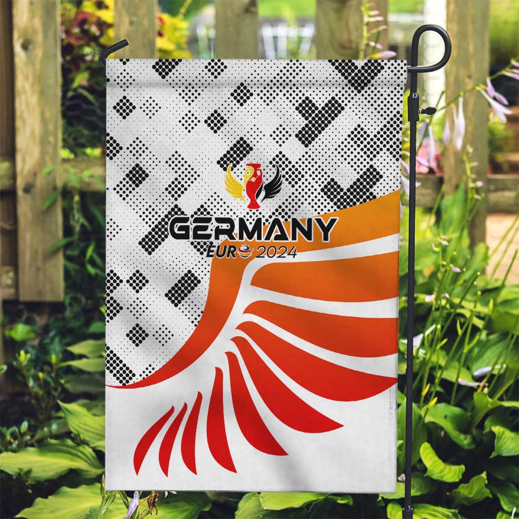 Germany Football 2024 Garden Flag Trophy Wing Style - Wonder Print Shop