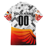 Personalized Germany Football 2024 Hawaiian Shirt Trophy Wing Style - Wonder Print Shop