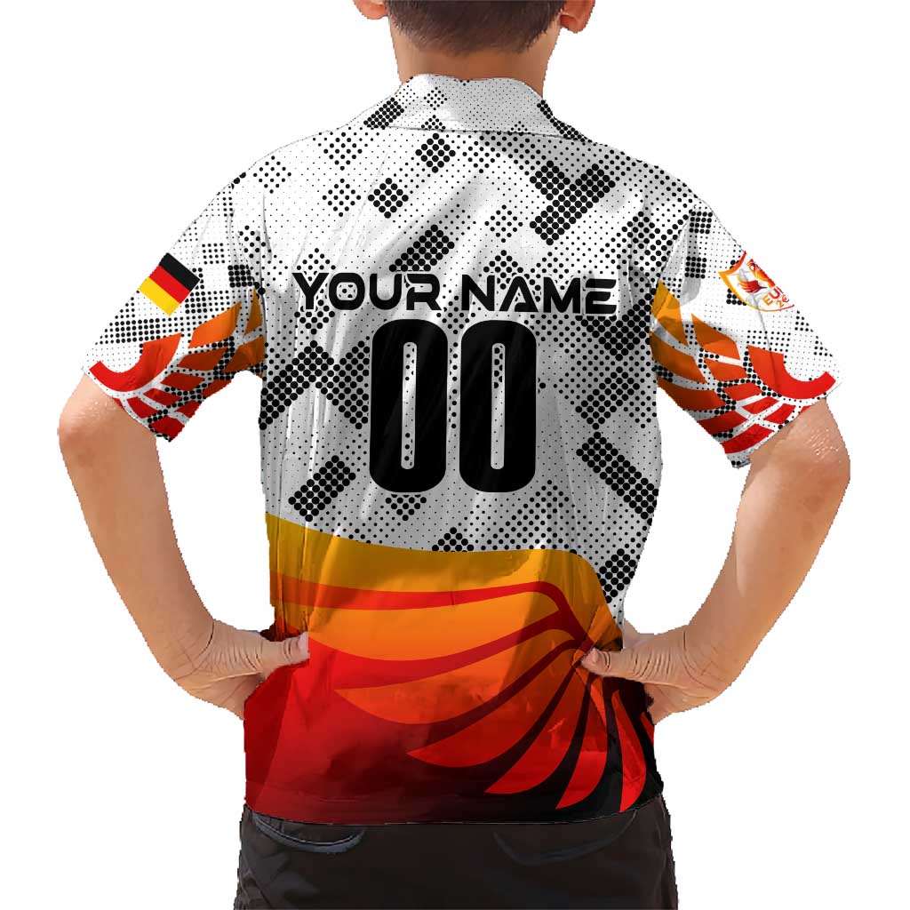 Personalized Germany Football 2024 Hawaiian Shirt Trophy Wing Style - Wonder Print Shop