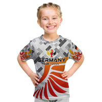 Personalized Germany Football 2024 Kid T Shirt Trophy Wing Style - Wonder Print Shop