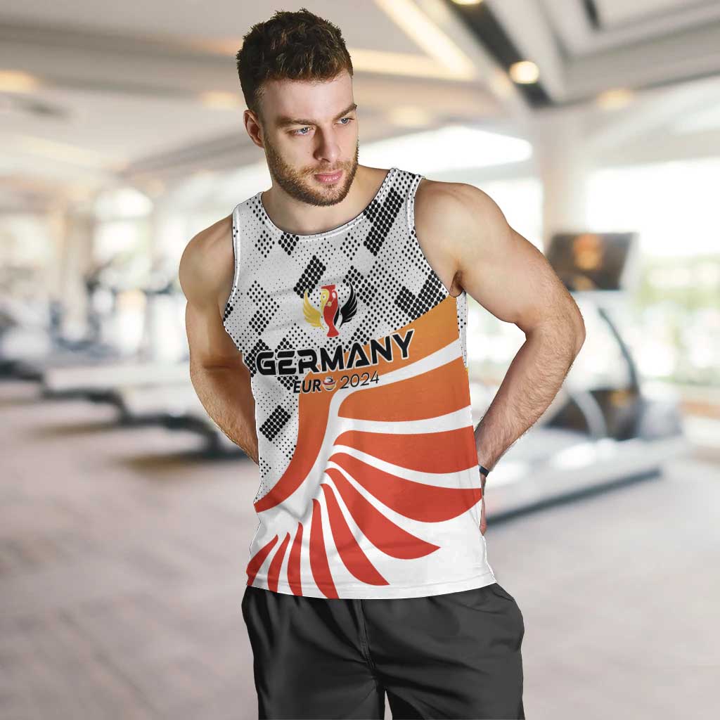 Personalized Germany Football 2024 Men Tank Top Trophy Wing Style - Wonder Print Shop