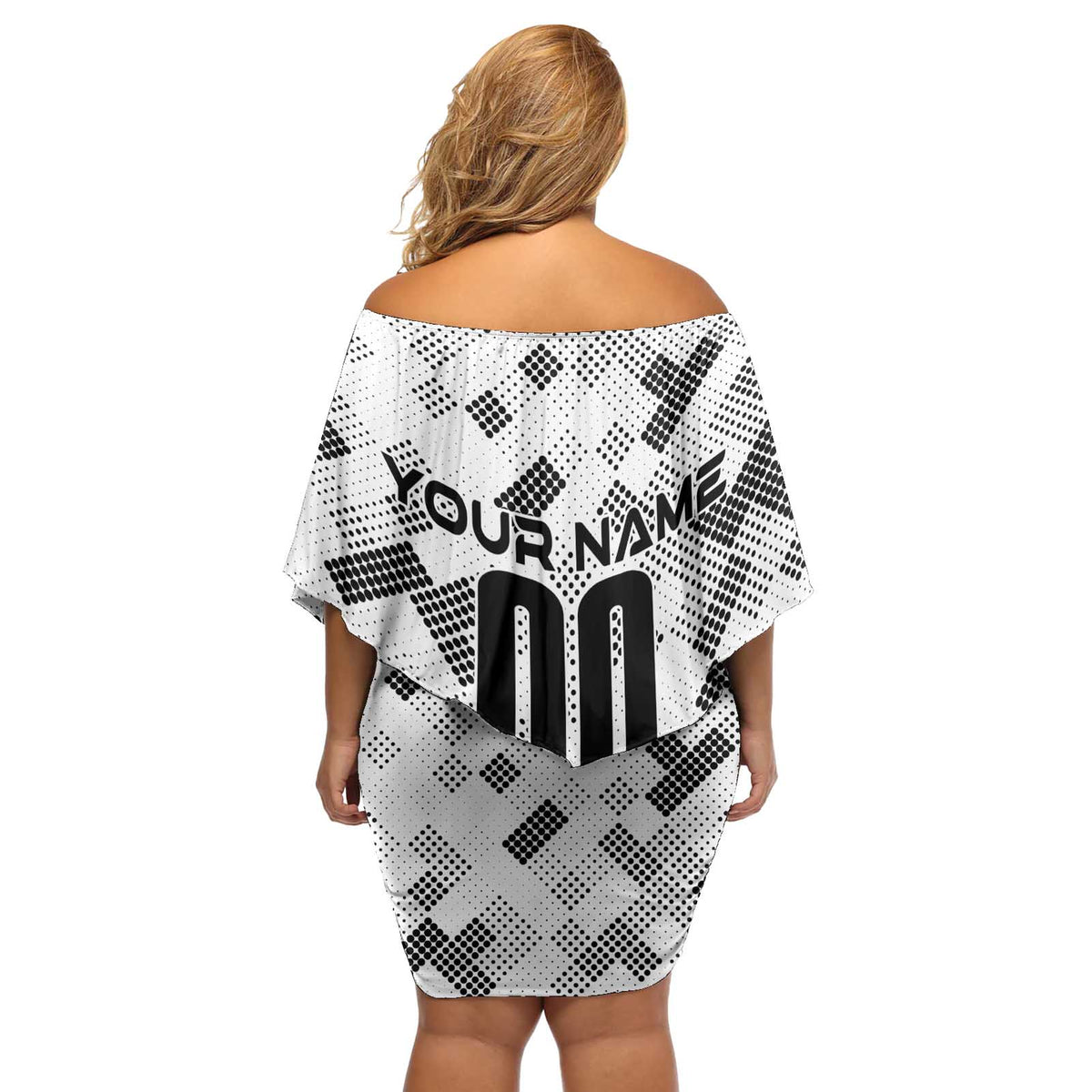 Personalized Germany Football 2024 Off Shoulder Short Dress Trophy Wing Style - Wonder Print Shop