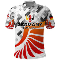 Personalized Germany Football 2024 Polo Shirt Trophy Wing Style - Wonder Print Shop