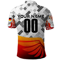 Personalized Germany Football 2024 Polo Shirt Trophy Wing Style - Wonder Print Shop
