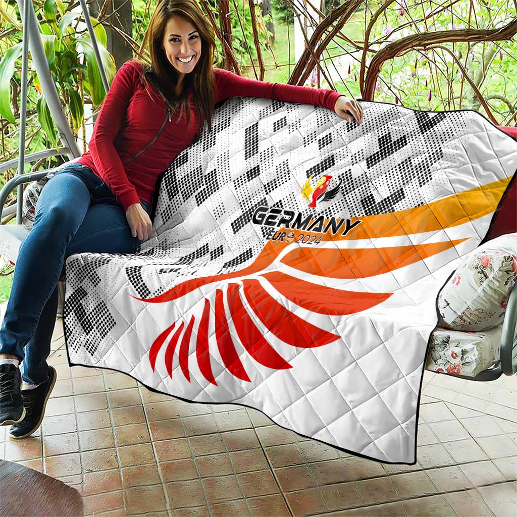 Germany Football 2024 Quilt Trophy Wing Style - Wonder Print Shop