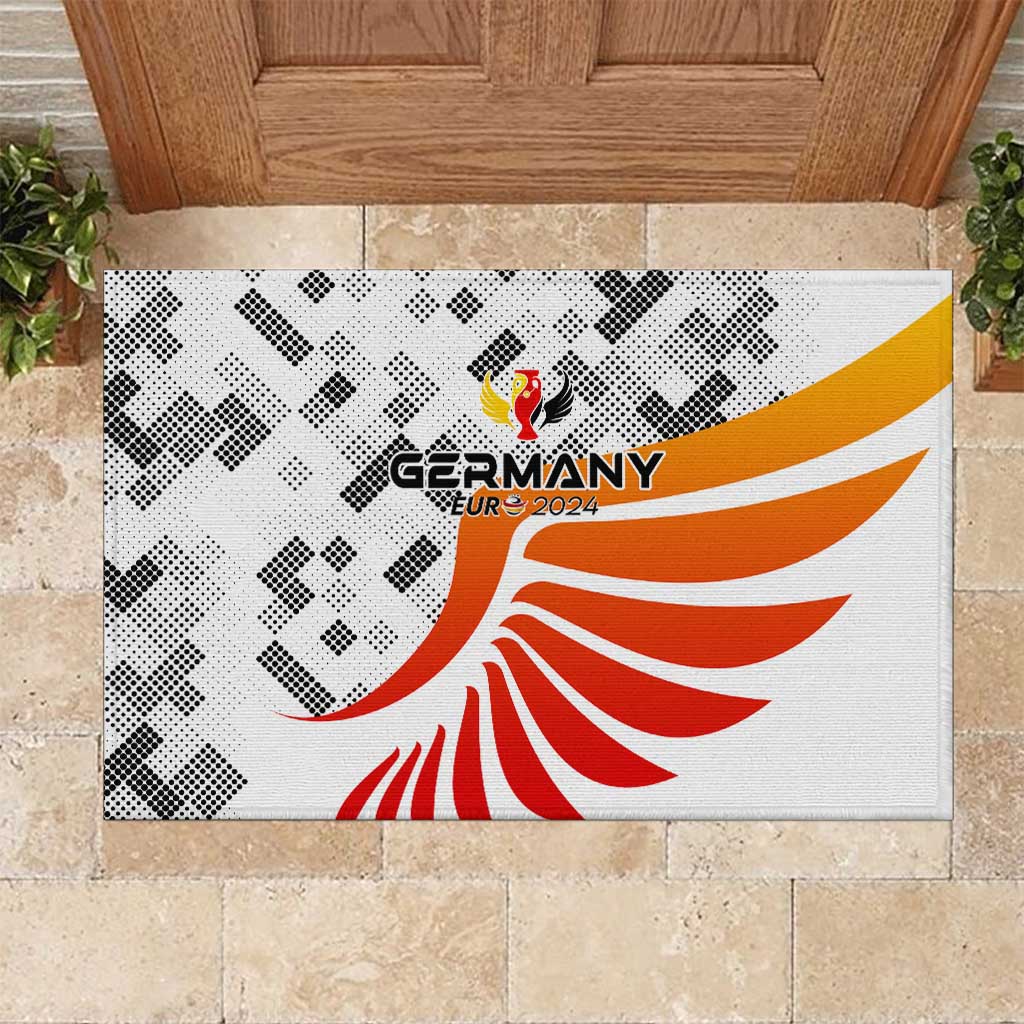Germany Football 2024 Rubber Doormat Trophy Wing Style - Wonder Print Shop