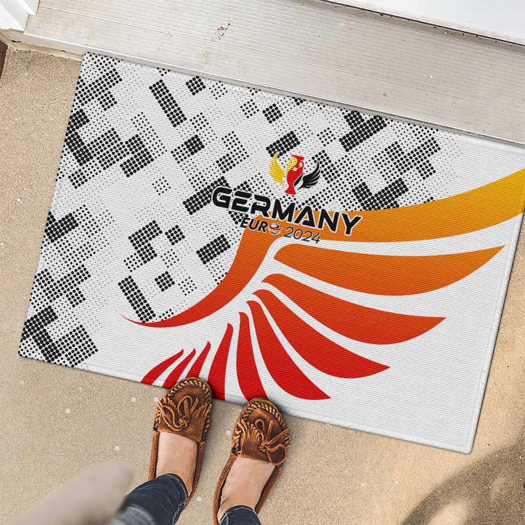 Germany Football 2024 Rubber Doormat Trophy Wing Style - Wonder Print Shop